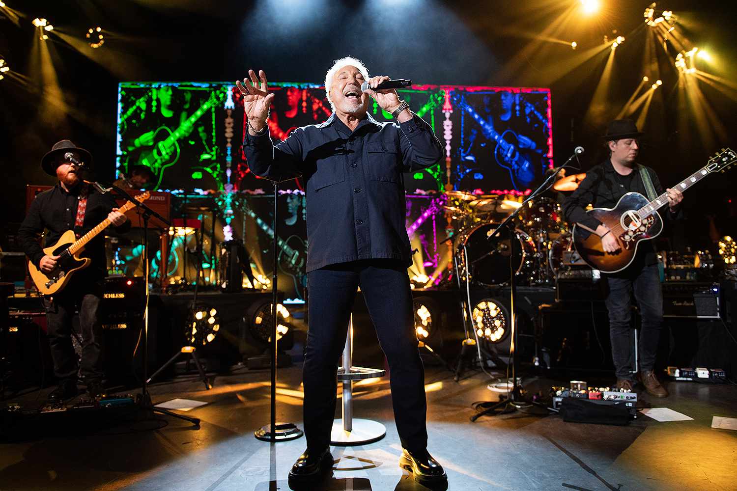 Tom Jones in concert